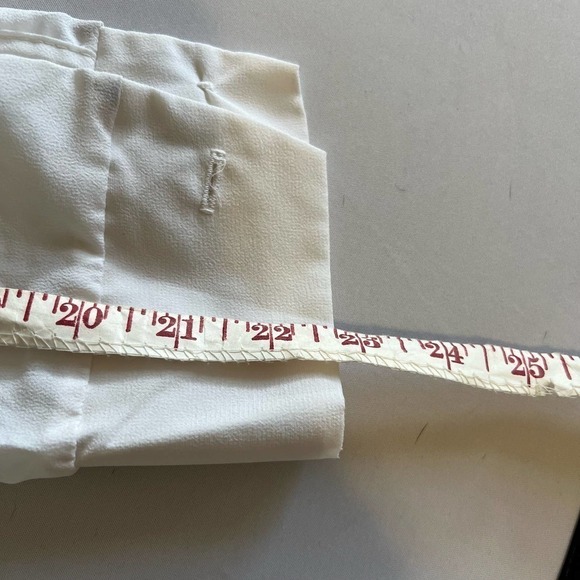 VINTAGE white fancy button down dress shirt M - Picture 2 of 12